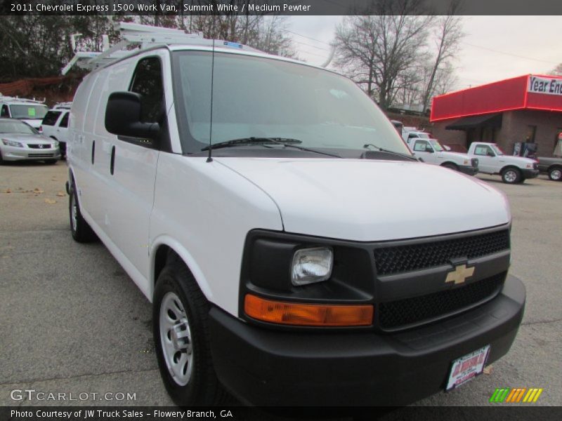 Summit White / Medium Pewter 2011 Chevrolet Express 1500 Work Van
