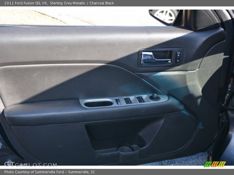 Sterling Grey Metallic / Charcoal Black 2011 Ford Fusion SEL V6