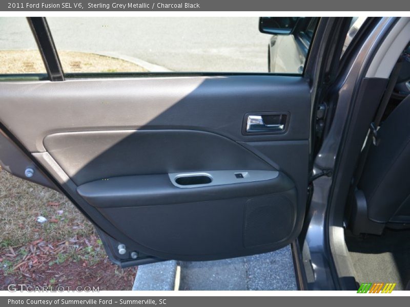 Sterling Grey Metallic / Charcoal Black 2011 Ford Fusion SEL V6
