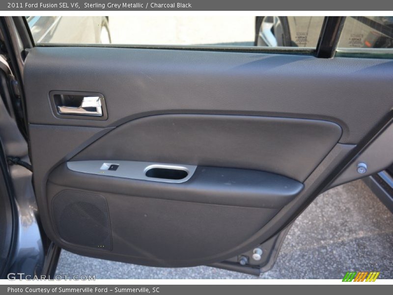 Sterling Grey Metallic / Charcoal Black 2011 Ford Fusion SEL V6