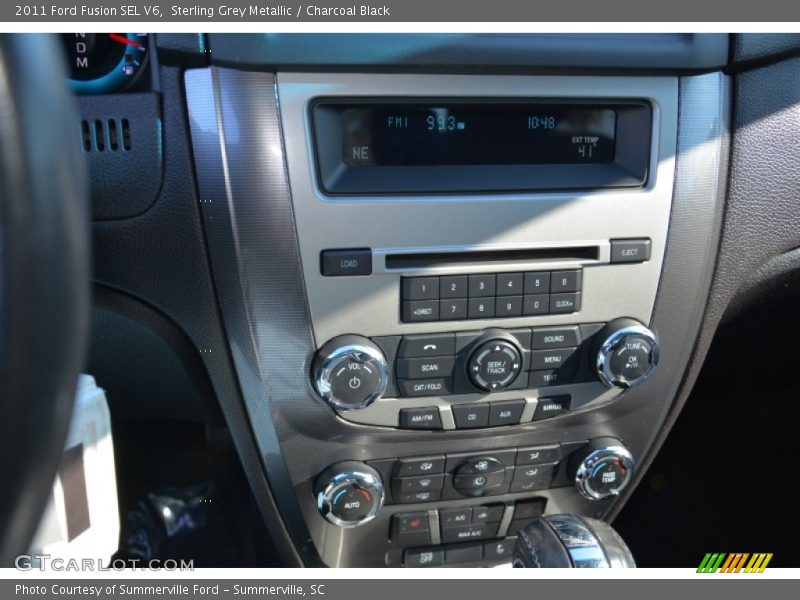 Sterling Grey Metallic / Charcoal Black 2011 Ford Fusion SEL V6
