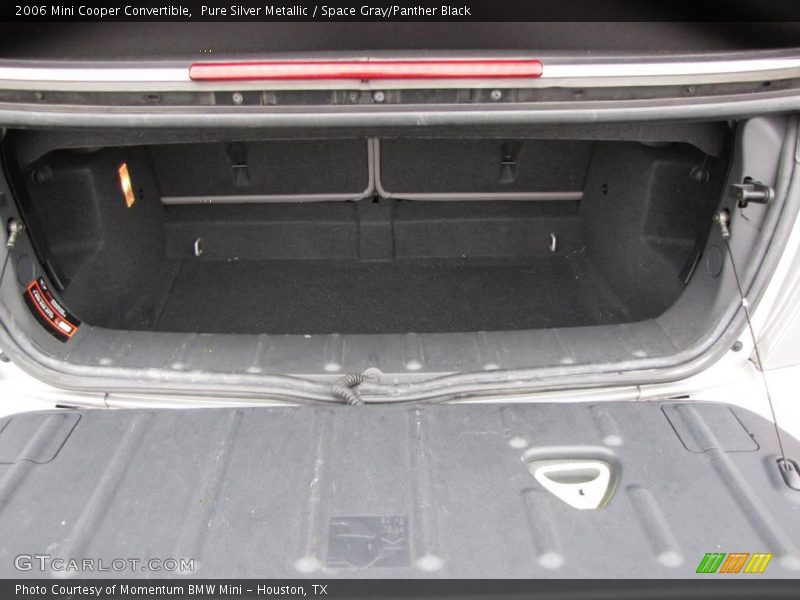 Pure Silver Metallic / Space Gray/Panther Black 2006 Mini Cooper Convertible