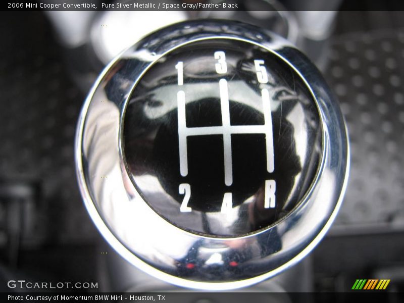Pure Silver Metallic / Space Gray/Panther Black 2006 Mini Cooper Convertible