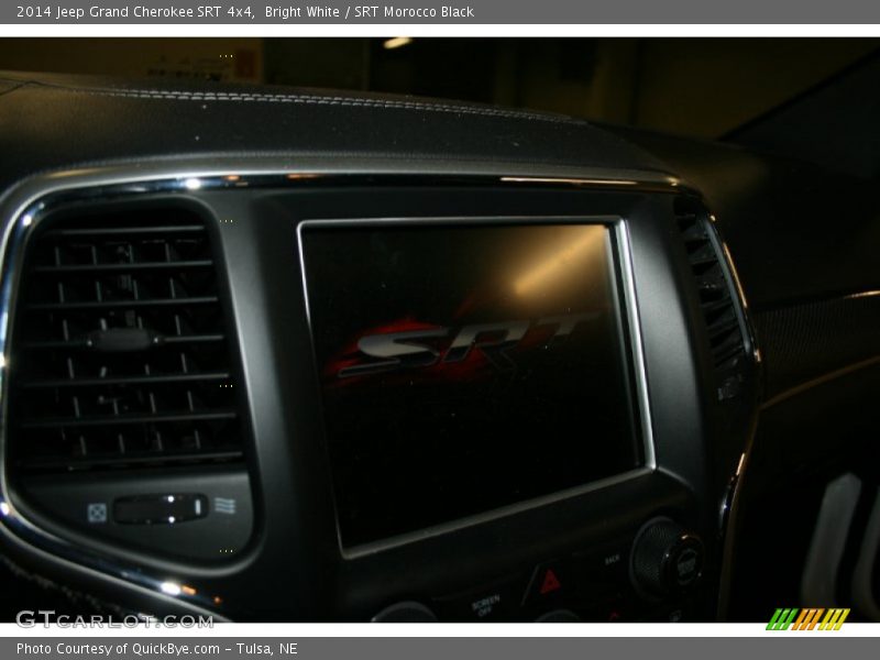 Bright White / SRT Morocco Black 2014 Jeep Grand Cherokee SRT 4x4