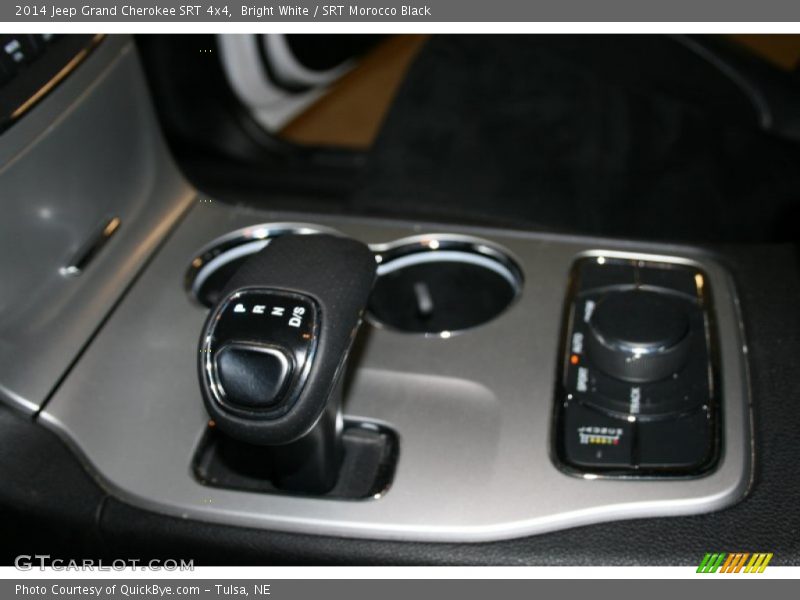 Bright White / SRT Morocco Black 2014 Jeep Grand Cherokee SRT 4x4