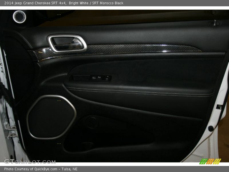 Bright White / SRT Morocco Black 2014 Jeep Grand Cherokee SRT 4x4