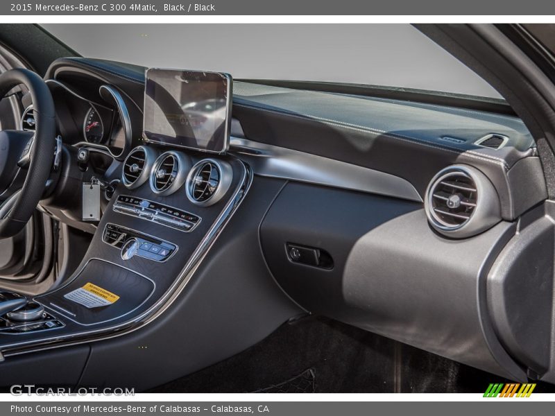 Black / Black 2015 Mercedes-Benz C 300 4Matic