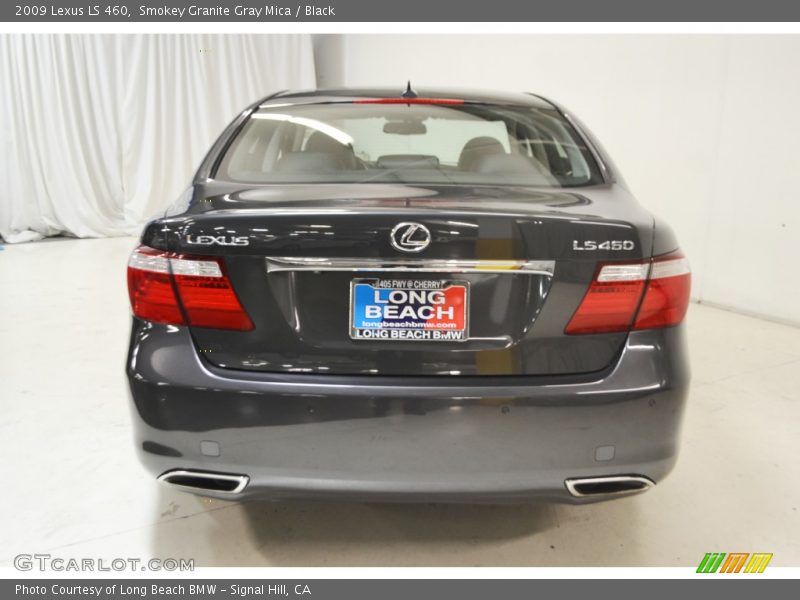 Smokey Granite Gray Mica / Black 2009 Lexus LS 460