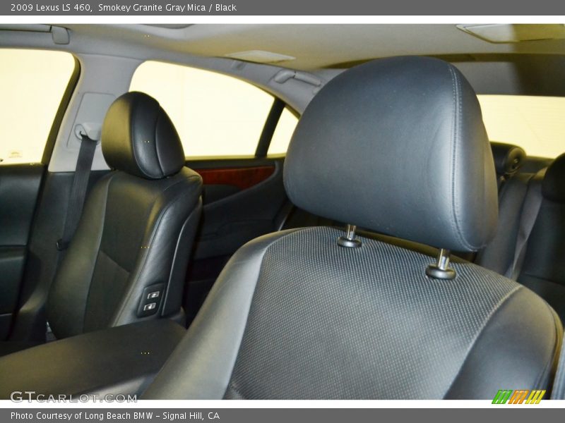 Smokey Granite Gray Mica / Black 2009 Lexus LS 460
