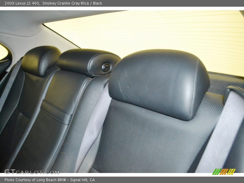 Smokey Granite Gray Mica / Black 2009 Lexus LS 460