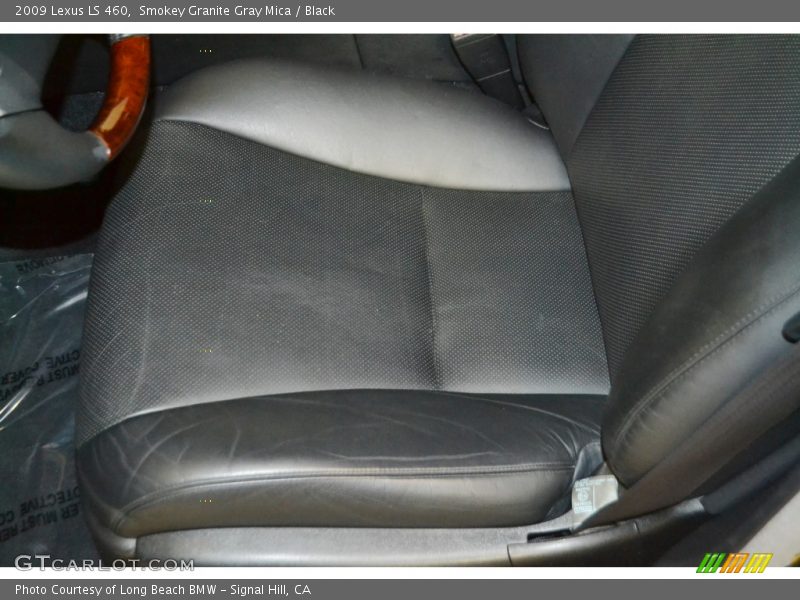 Smokey Granite Gray Mica / Black 2009 Lexus LS 460