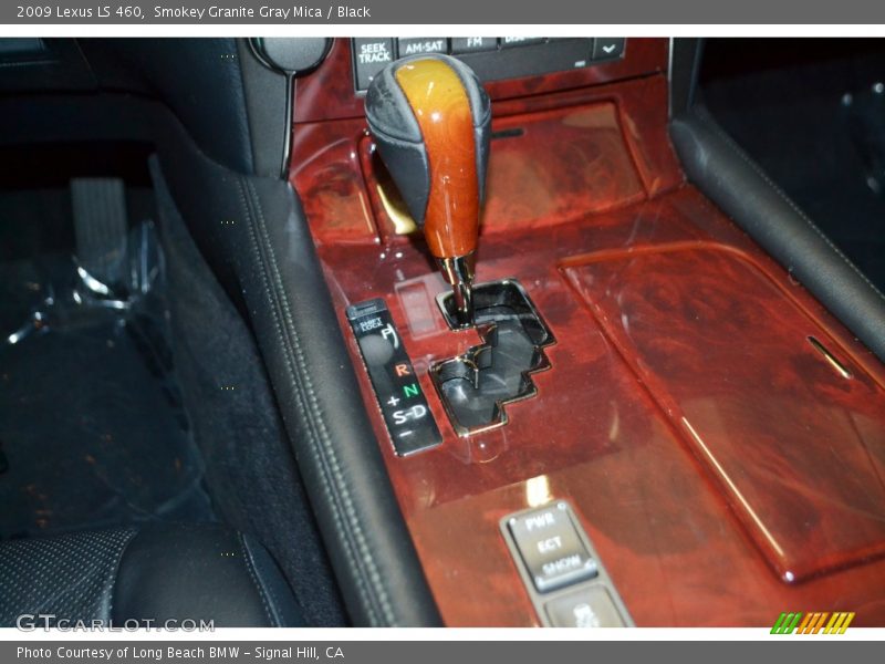 Smokey Granite Gray Mica / Black 2009 Lexus LS 460