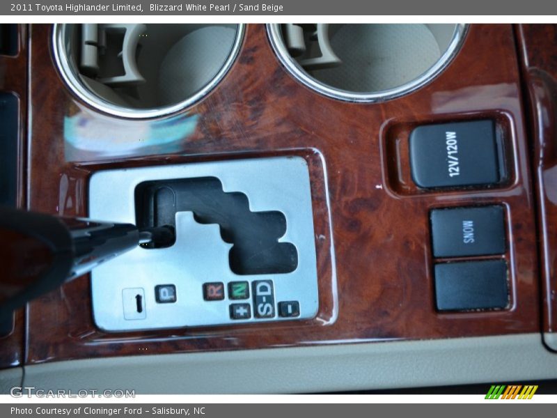 Blizzard White Pearl / Sand Beige 2011 Toyota Highlander Limited