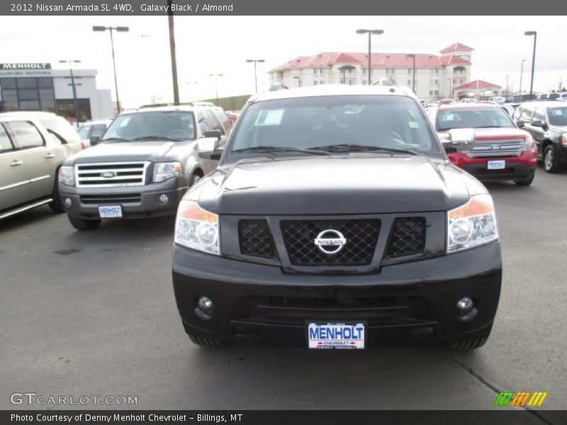 Galaxy Black / Almond 2012 Nissan Armada SL 4WD