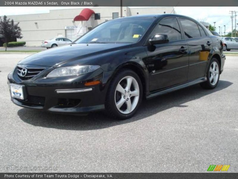 Onyx Black / Black 2004 Mazda MAZDA6 s Sedan