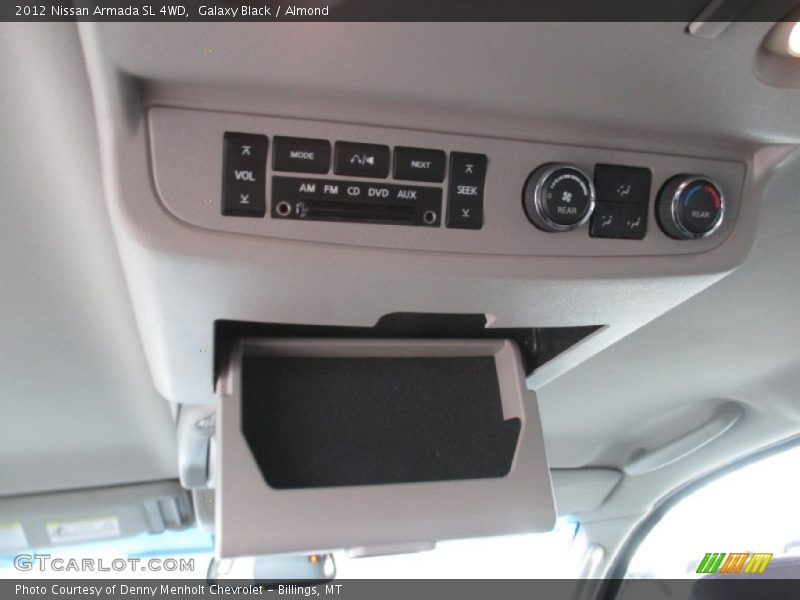 Galaxy Black / Almond 2012 Nissan Armada SL 4WD