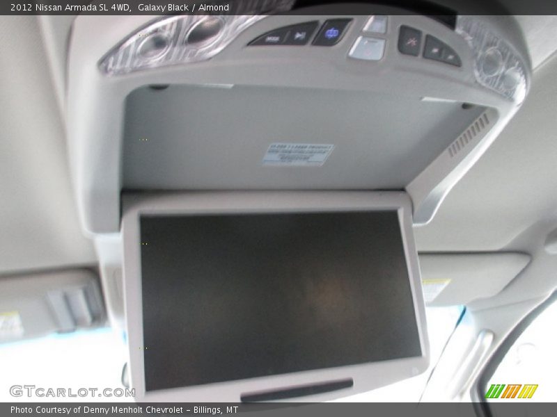 Galaxy Black / Almond 2012 Nissan Armada SL 4WD