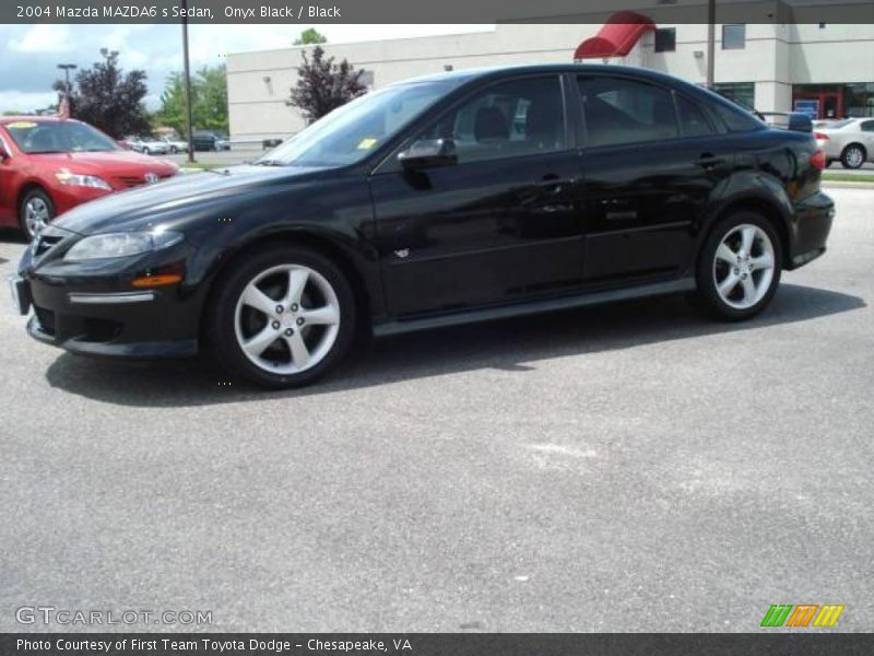 Onyx Black / Black 2004 Mazda MAZDA6 s Sedan