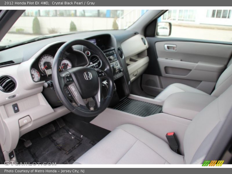 Gray Interior - 2012 Pilot EX 4WD 