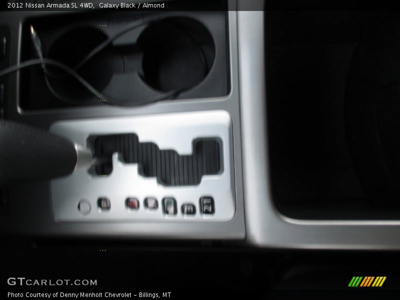 Galaxy Black / Almond 2012 Nissan Armada SL 4WD
