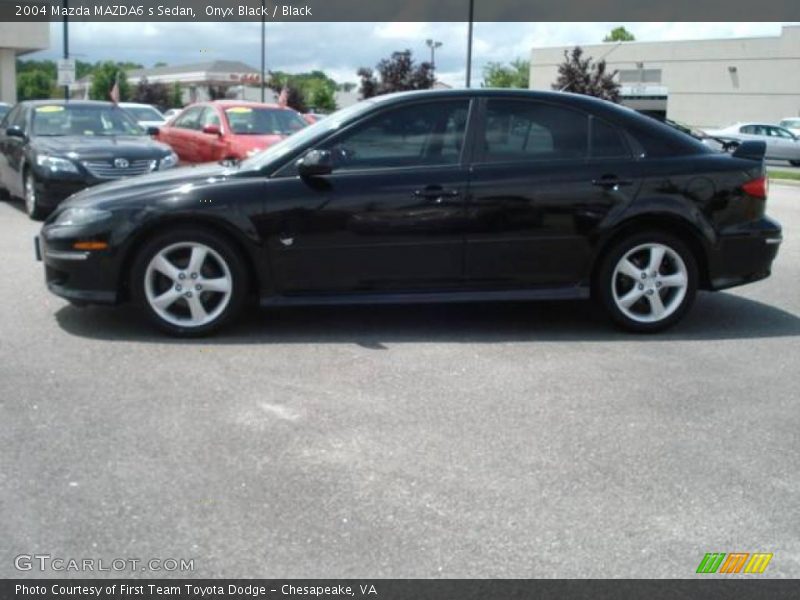 Onyx Black / Black 2004 Mazda MAZDA6 s Sedan
