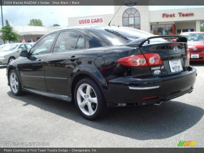 Onyx Black / Black 2004 Mazda MAZDA6 s Sedan