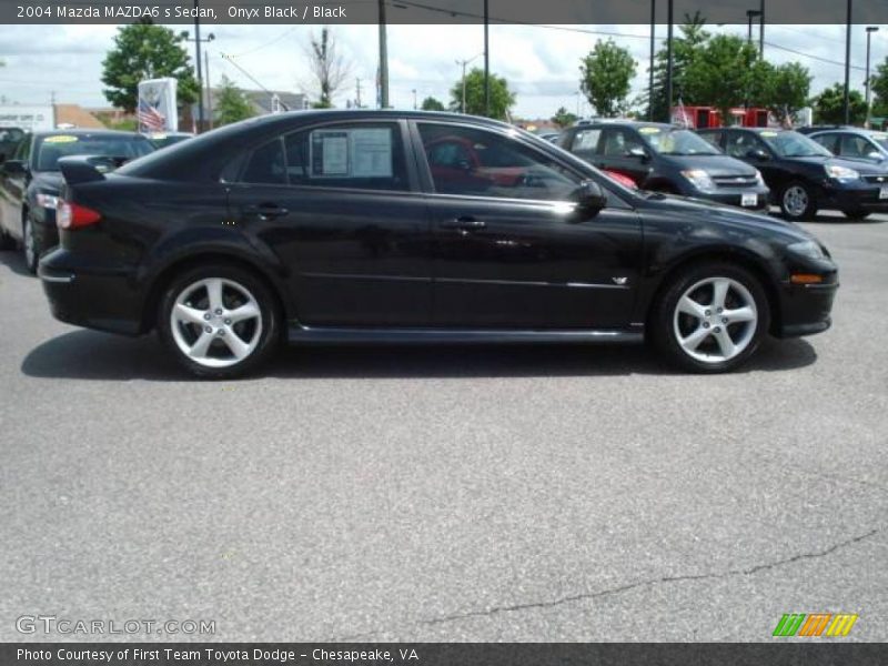 Onyx Black / Black 2004 Mazda MAZDA6 s Sedan