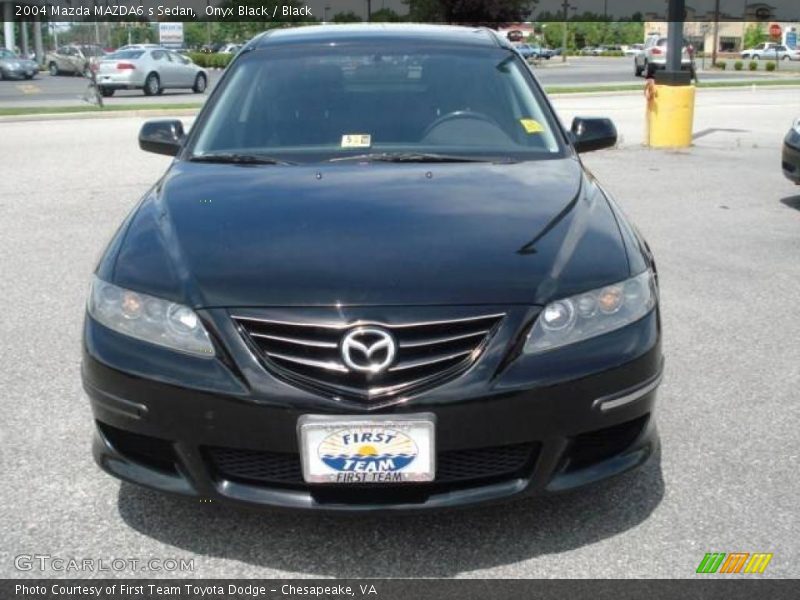 Onyx Black / Black 2004 Mazda MAZDA6 s Sedan