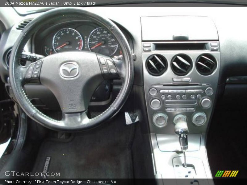 Onyx Black / Black 2004 Mazda MAZDA6 s Sedan