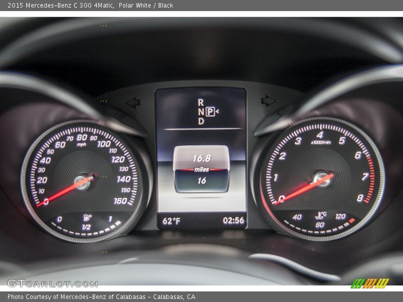 Polar White / Black 2015 Mercedes-Benz C 300 4Matic