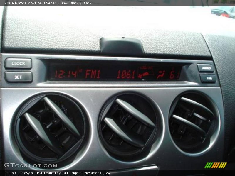 Onyx Black / Black 2004 Mazda MAZDA6 s Sedan