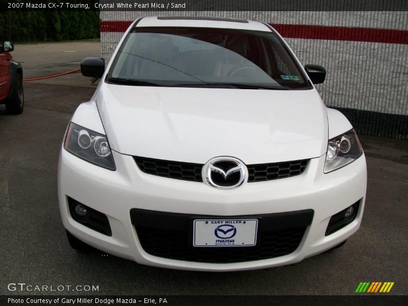 Crystal White Pearl Mica / Sand 2007 Mazda CX-7 Touring