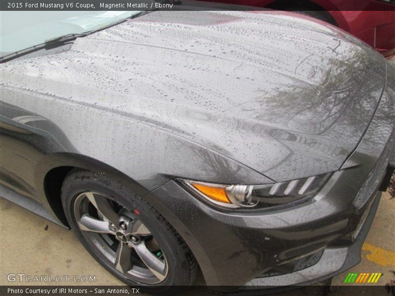 Magnetic Metallic / Ebony 2015 Ford Mustang V6 Coupe