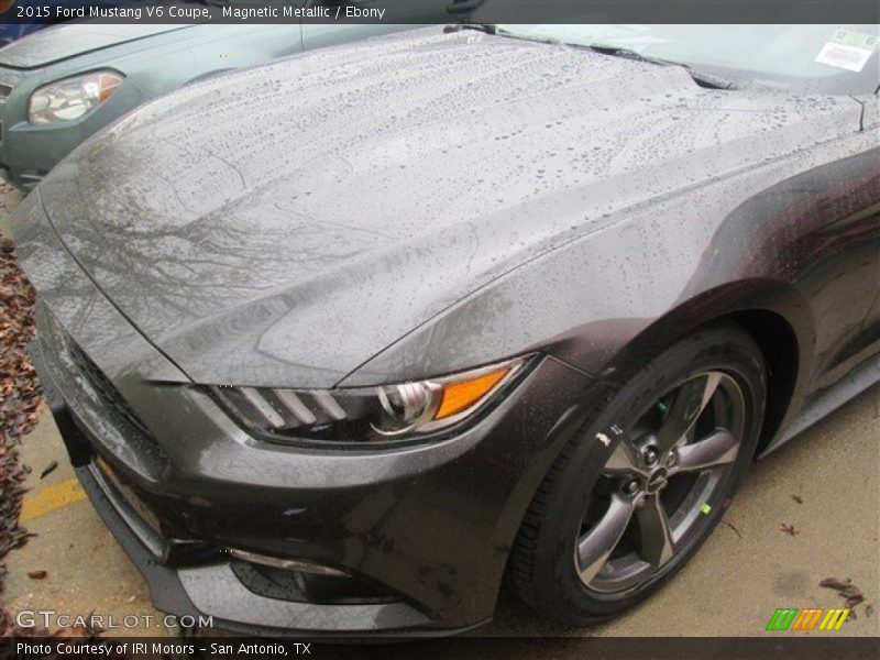 Magnetic Metallic / Ebony 2015 Ford Mustang V6 Coupe