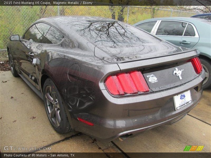 Magnetic Metallic / Ebony 2015 Ford Mustang V6 Coupe