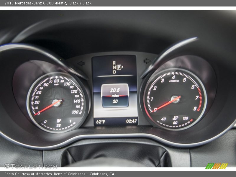 Black / Black 2015 Mercedes-Benz C 300 4Matic