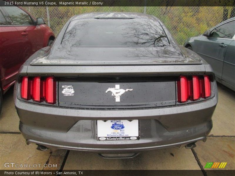 Magnetic Metallic / Ebony 2015 Ford Mustang V6 Coupe