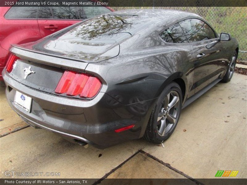 Magnetic Metallic / Ebony 2015 Ford Mustang V6 Coupe