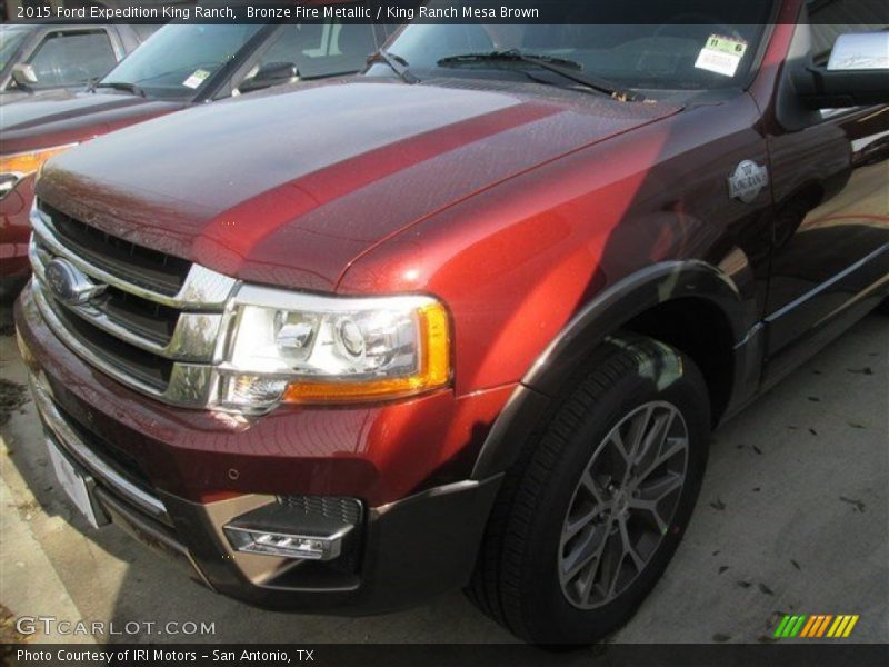 Bronze Fire Metallic / King Ranch Mesa Brown 2015 Ford Expedition King Ranch