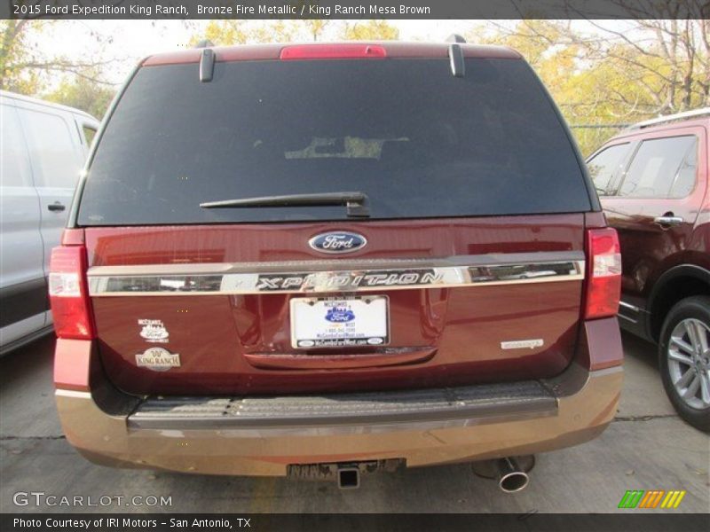 Bronze Fire Metallic / King Ranch Mesa Brown 2015 Ford Expedition King Ranch