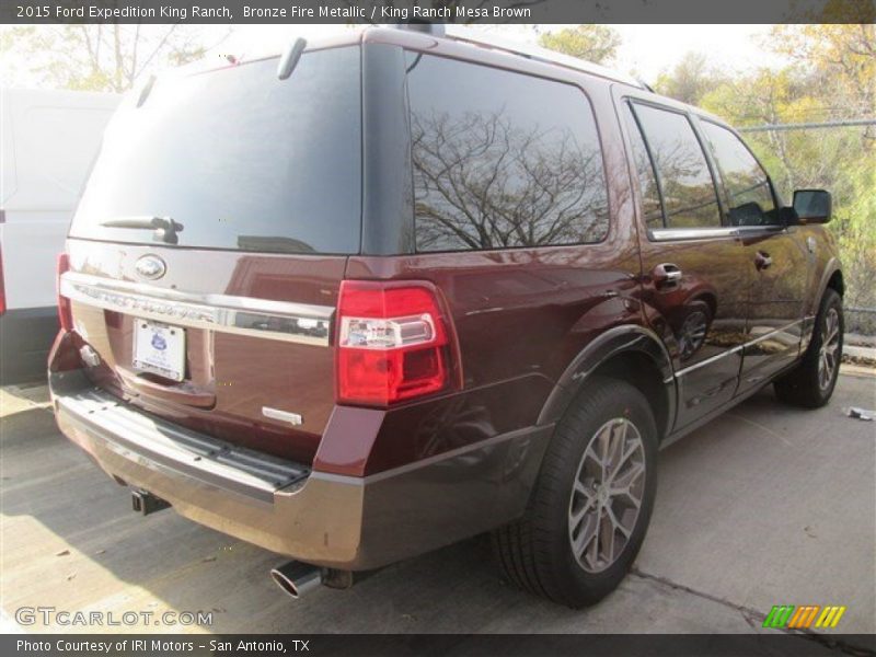 Bronze Fire Metallic / King Ranch Mesa Brown 2015 Ford Expedition King Ranch