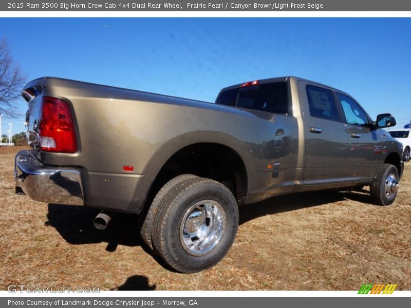  2015 3500 Big Horn Crew Cab 4x4 Dual Rear Wheel Prairie Pearl
