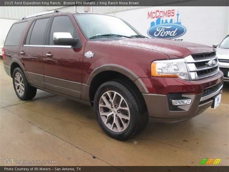 Bronze Fire Metallic / King Ranch Mesa Brown 2015 Ford Expedition King Ranch