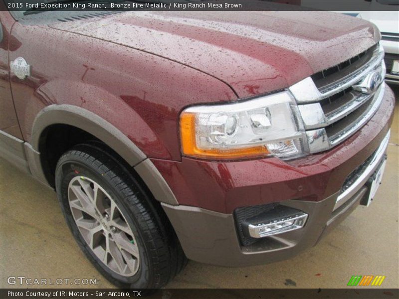 Bronze Fire Metallic / King Ranch Mesa Brown 2015 Ford Expedition King Ranch