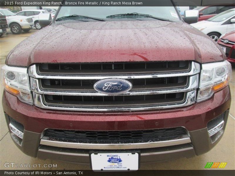 Bronze Fire Metallic / King Ranch Mesa Brown 2015 Ford Expedition King Ranch