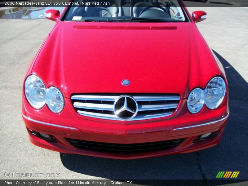 Mars Red / Ash 2006 Mercedes-Benz CLK 350 Cabriolet