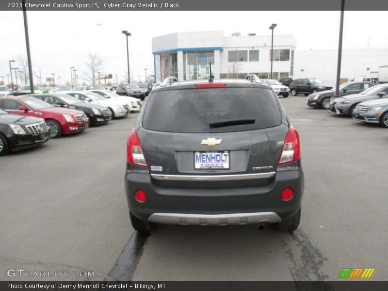 Cyber Gray Metallic / Black 2013 Chevrolet Captiva Sport LS
