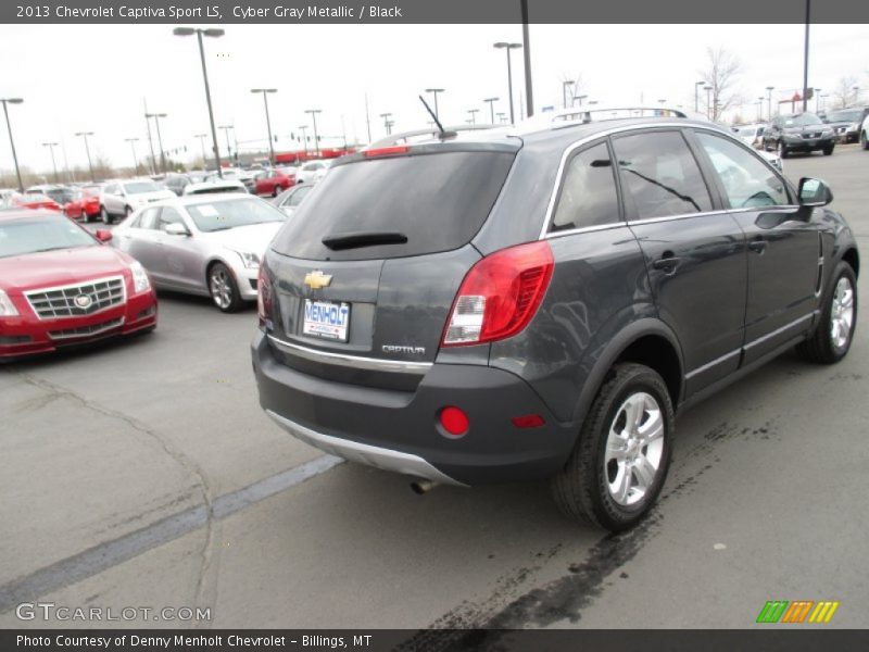 Cyber Gray Metallic / Black 2013 Chevrolet Captiva Sport LS