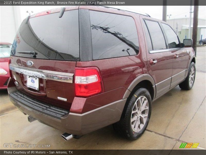 Bronze Fire Metallic / King Ranch Mesa Brown 2015 Ford Expedition King Ranch