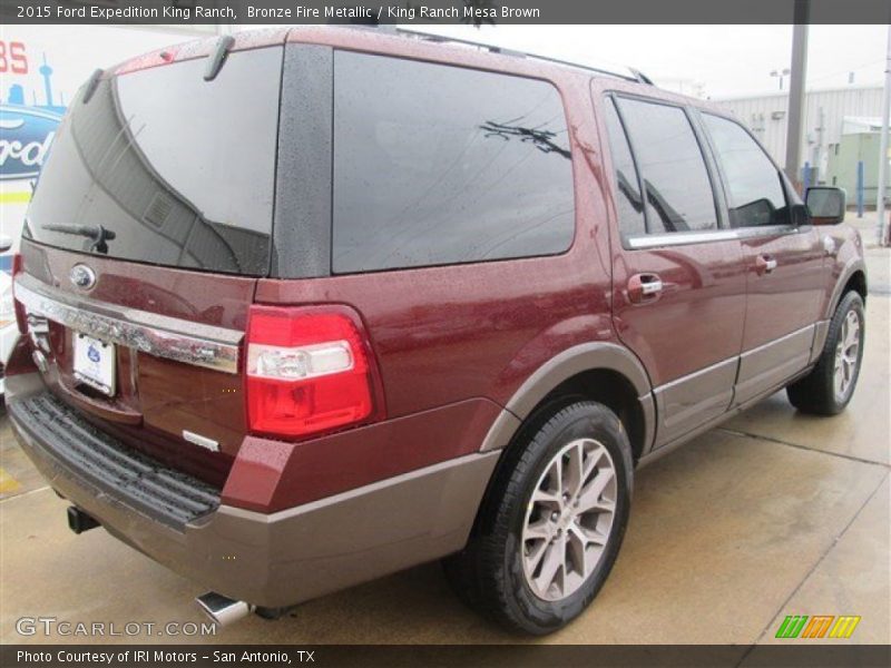 Bronze Fire Metallic / King Ranch Mesa Brown 2015 Ford Expedition King Ranch